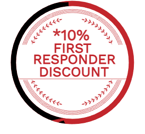 10% Discount For First Responders Badge